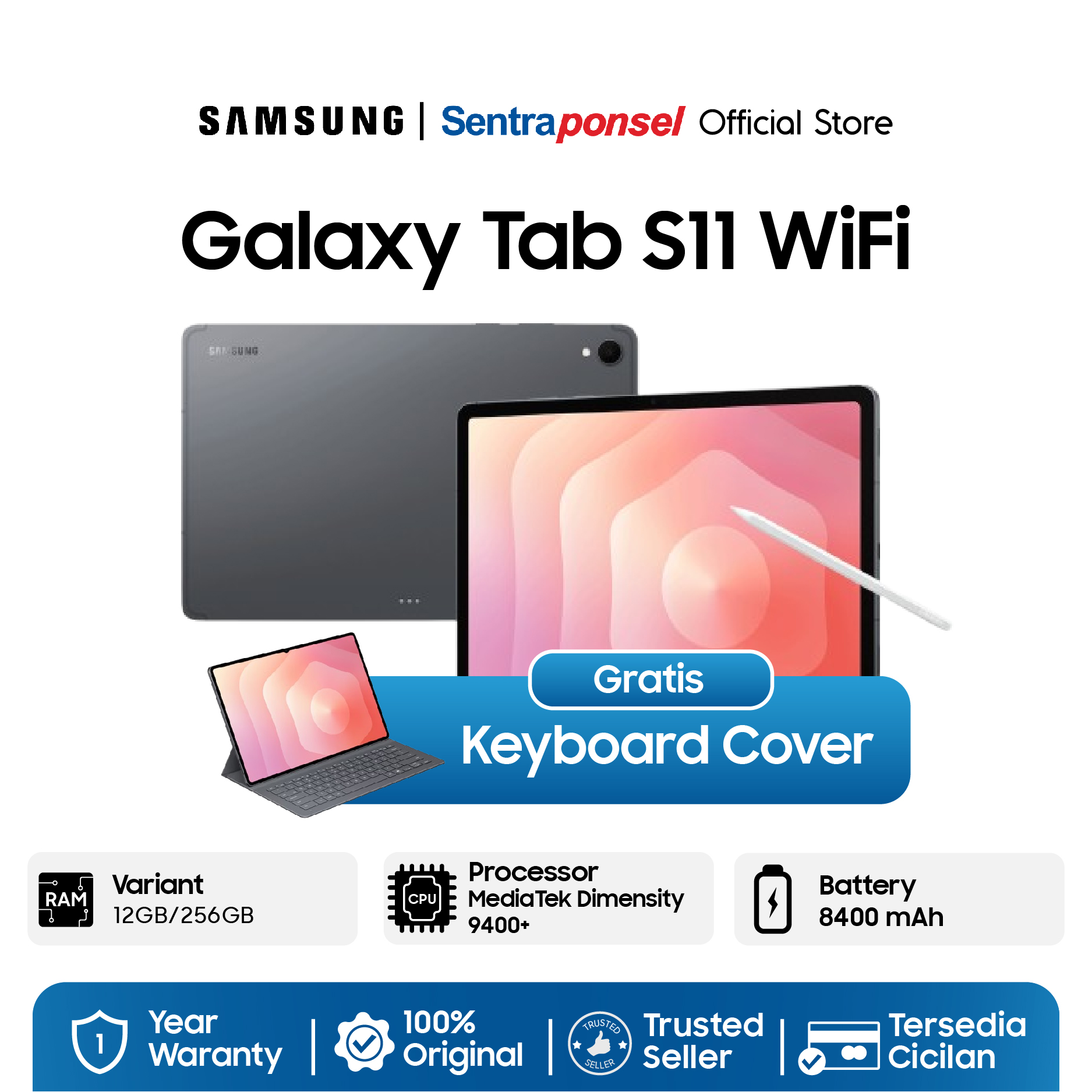 Samsung Galaxy Tab S11 Wi-Fi 12GB/256GB